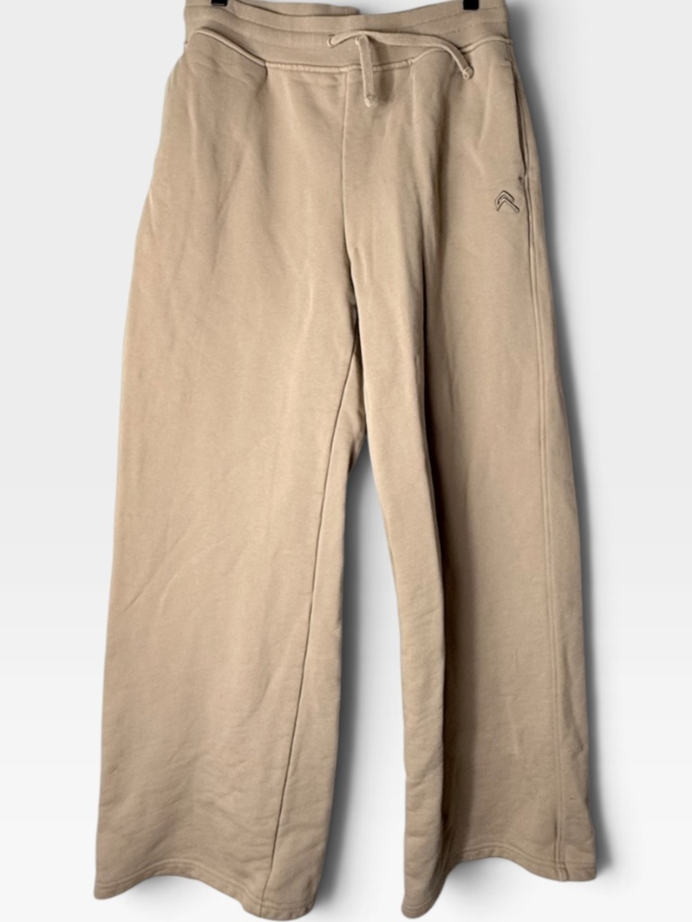 Oner Active Crop 1/4 Zip Sweatshirt and Sweatpants Set Women's Size M/L Tan (D) - Picture 3 of 14